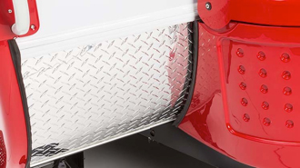 Plaque de protection en pierre diamantée